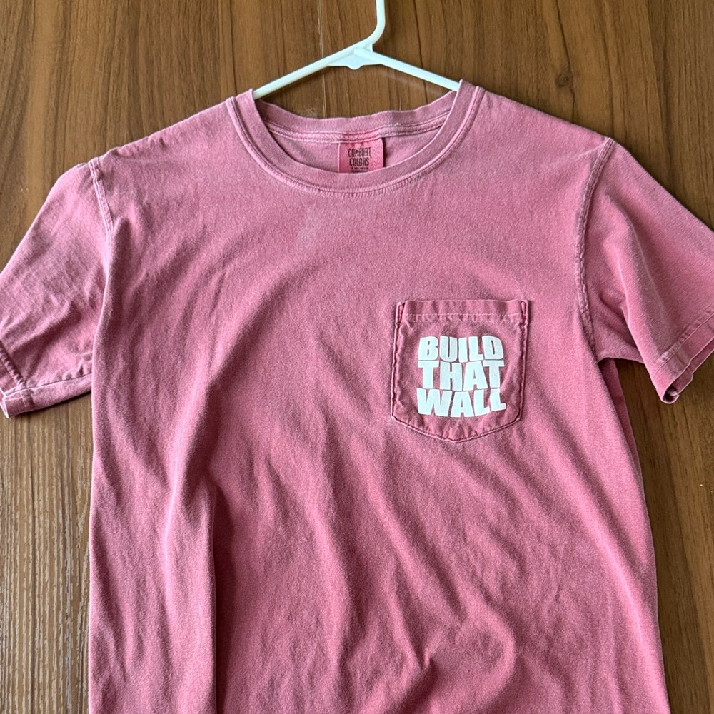 Comfort Colors Red Pocket Tee